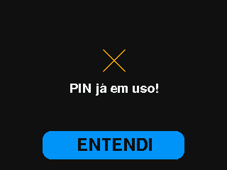 PIN in use